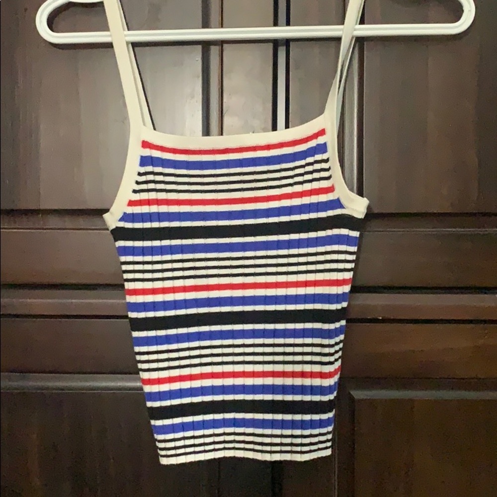 Super cute multi colored tank top